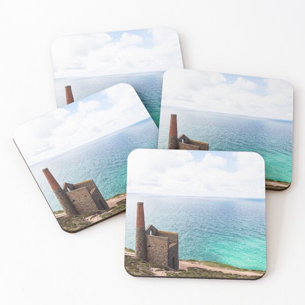 Item preview, Wheal Coates Tin Mine Engine House on Clifftop Overlooking the Sea, Cornwall designed and sold by Paul Thompson Photography.