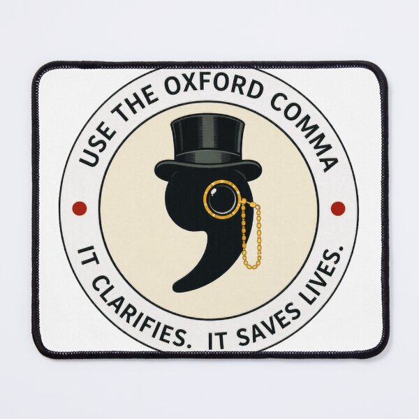 Item preview, Oxford Comma Enthusiast designed and sold by clintang.