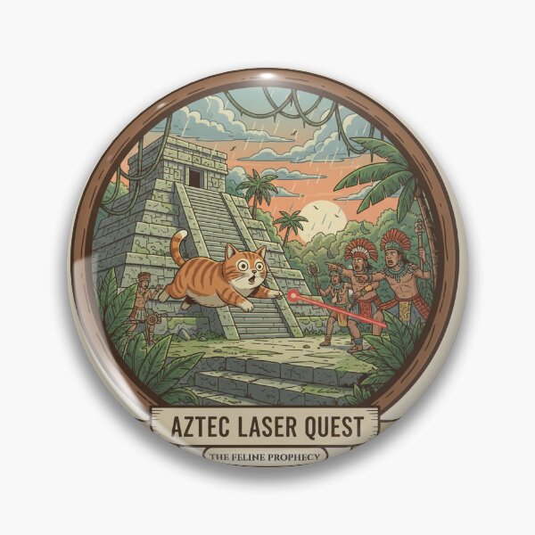 Item preview,  Aztec Laser Quest: The Divine Red Dot designed and sold by codex antique.