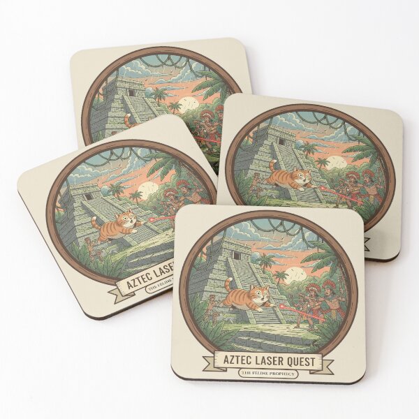 Item preview,  Aztec Laser Quest: The Divine Red Dot designed and sold by codex antique.