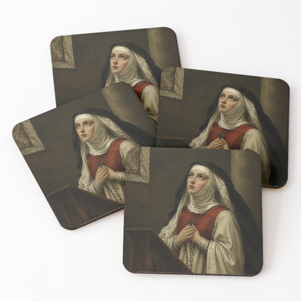 Item preview, Nun in Prayer designed and sold by ZYVARENNE.