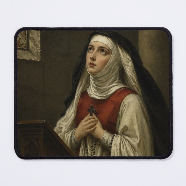Item preview, Nun in Prayer designed and sold by ZYVARENNE.