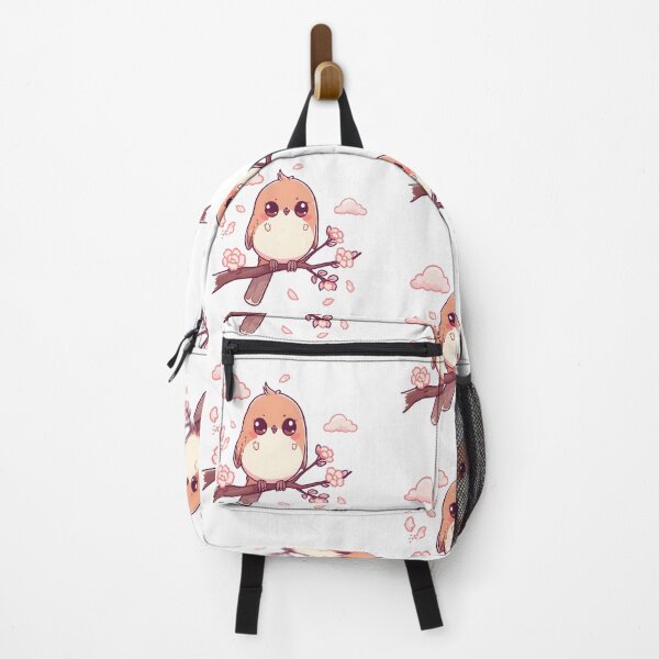 Item preview, Cute Kawaii Bird on Cherry Blossom Branch | Spring Sakura Bird | Japanese Aesthetic designed and sold by dreamz-world.