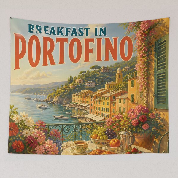 Item preview, Portofino Italy - Scenic Travel Destinations designed and sold by LSVart.