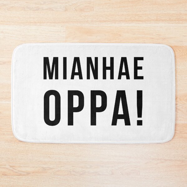Item preview, Mianhae oppa! Ideal for BTS ARMY designed and sold by GoMyms.