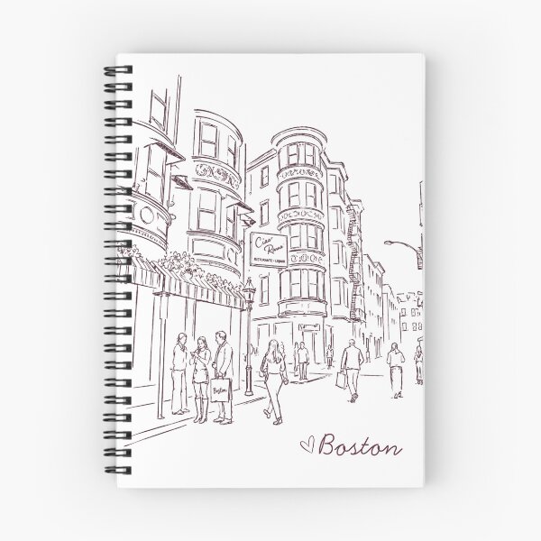 Item preview, north end boston postcard designed and sold by whitebeagle.