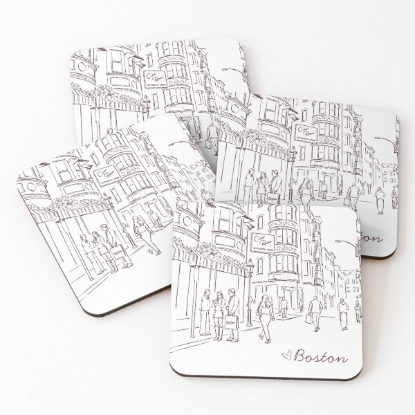 Item preview, north end boston postcard designed and sold by whitebeagle.