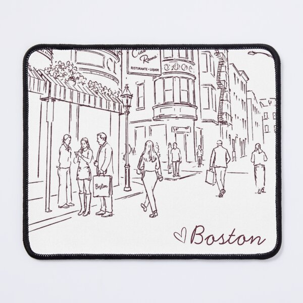 Item preview, north end boston postcard designed and sold by whitebeagle.
