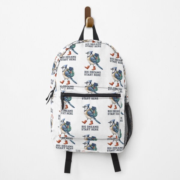 Item preview, Big Dreams Start Here Blue Jay designed and sold by Roy & Tiffany.