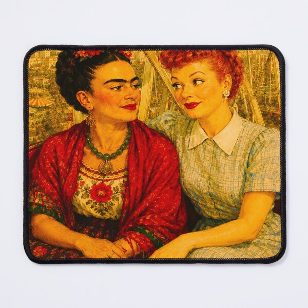 Item preview, Lucy & Frida on Ferris Wheel designed and sold by reggiemercedes.
