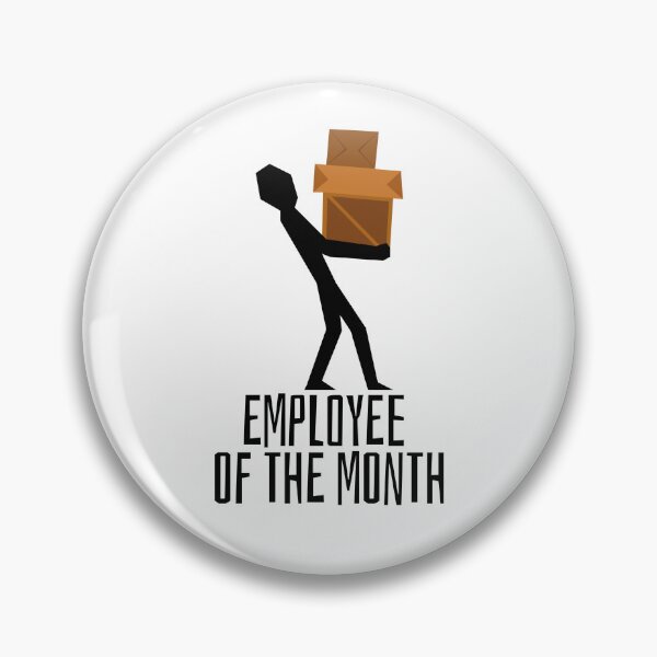 Item preview, Employee Of The Month - Funny Warehouse Worker Minimalist Art designed and sold by koza-shop.