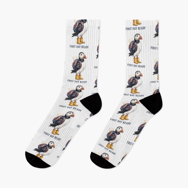 Item preview, First Day Ready Puffin designed and sold by Roy & Tiffany.
