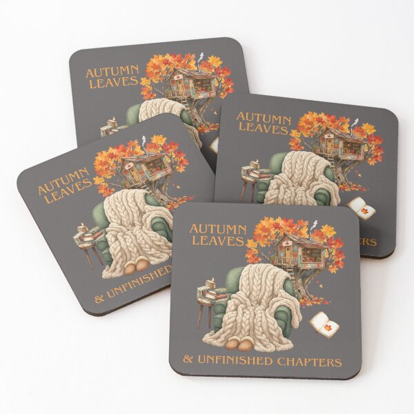 Item preview, Autumn Leaves and Unfinished Chapters designed and sold by RenetteWickStudio.