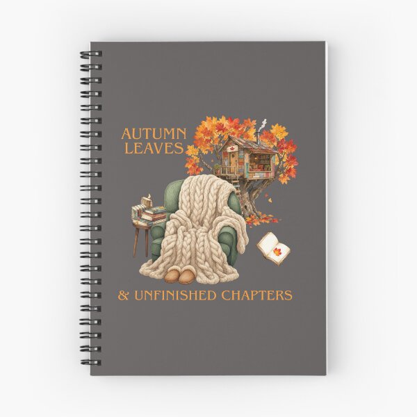 Item preview, Autumn Leaves and Unfinished Chapters designed and sold by RenetteWickStudio.