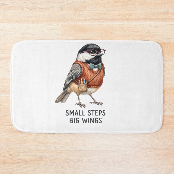 Item preview, Small Steps Big Wings Chickadee designed and sold by Roy & Tiffany.