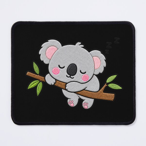 Item preview, Sleepy Koala Kawaii Embroidery Patch Illustration designed and sold by ColorSplash123.