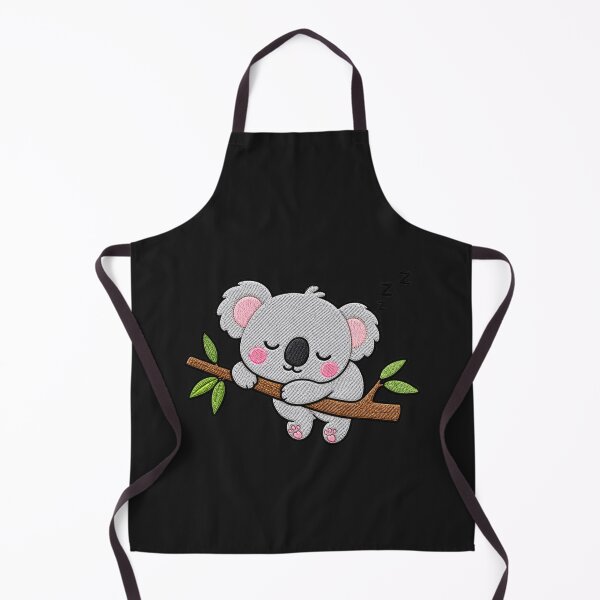 Item preview, Sleepy Koala Kawaii Embroidery Patch Illustration designed and sold by ColorSplash123.