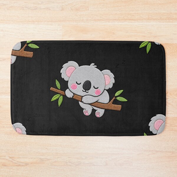 Item preview, Sleepy Koala Kawaii Embroidery Patch Illustration designed and sold by ColorSplash123.