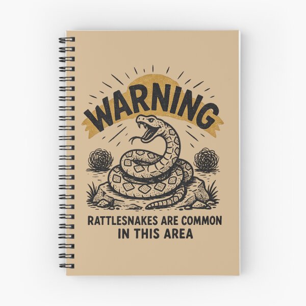 Item preview, Warning Rattlesnakes Are Common In This Area designed and sold by Peter Stawicki.