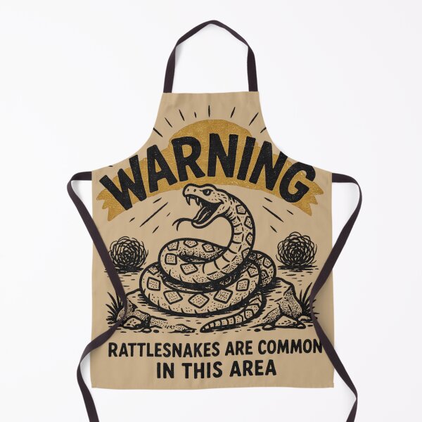 Item preview, Warning Rattlesnakes Are Common In This Area designed and sold by Peter Stawicki.