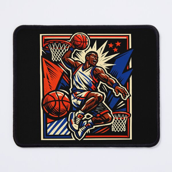 Item preview, Why Not Basketball Retro 90s Sports Portrait Illustration designed and sold by Aymanejed.