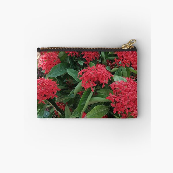 Item preview, Red Ixora Tropical Flower designed and sold by PhuongVoArt.