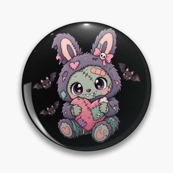Item preview, Labubu; zombie hugging a stitched-together heart designed and sold by Imprearte.