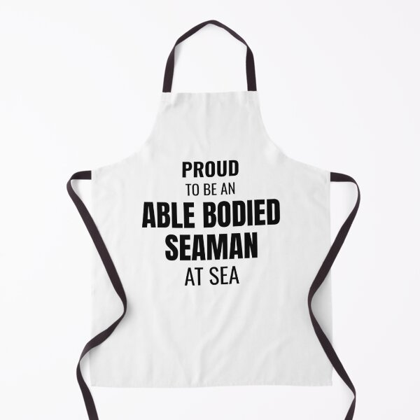 Item preview, Proud to be an Able Bodied Seaman at Sea (Black) designed and sold by ShipCrewNation.