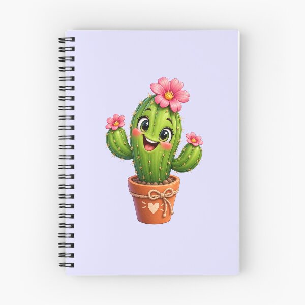 Item preview, A funny cactus smiley cartoon animated style character illustration  designed and sold by lafataviola.