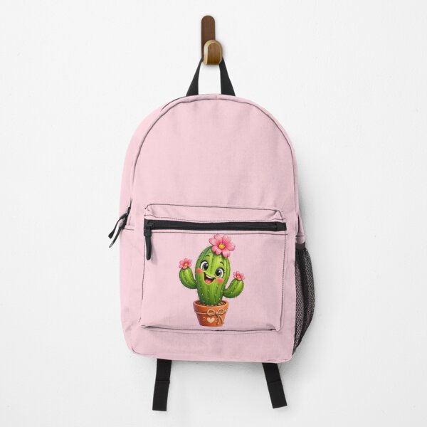 Item preview, A funny cactus smiley cartoon animated style character illustration  designed and sold by lafataviola.