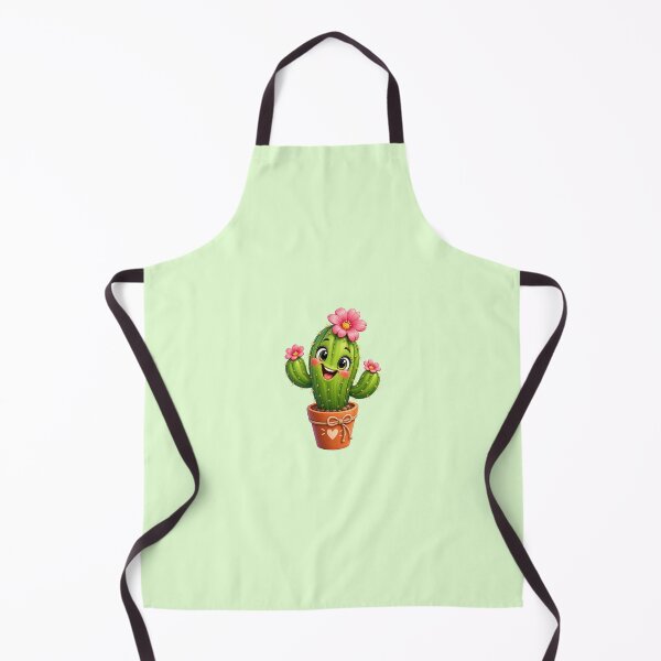 Item preview, A funny cactus smiley cartoon animated style character illustration designed and sold by lafataviola.
