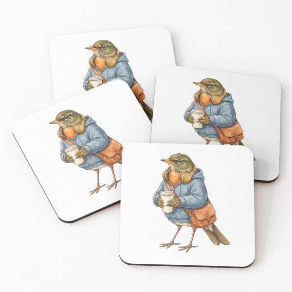 Item preview, Cool Robin Bird Student Life designed and sold by Roy & Tiffany.