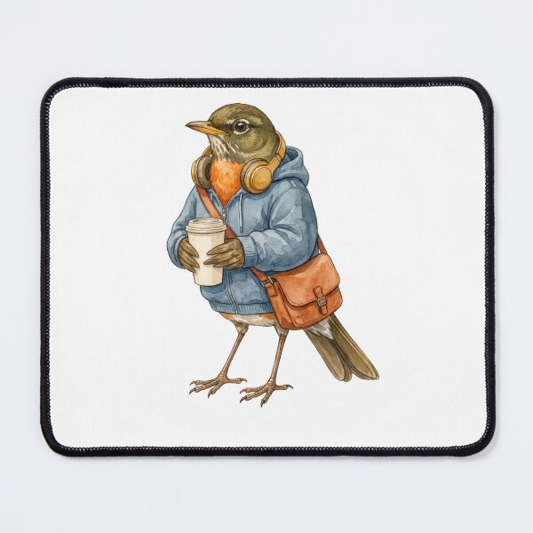 Item preview, Cool Robin Bird Student Life designed and sold by Roy & Tiffany.