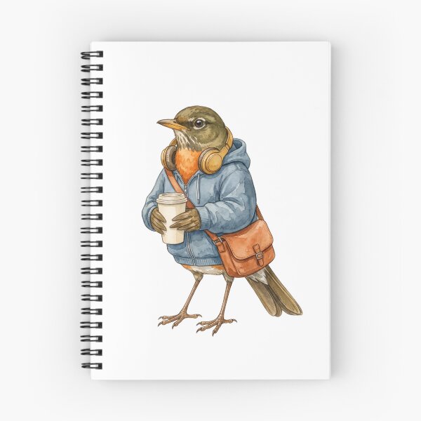 Item preview, Cool Robin Bird Student Life designed and sold by Roy & Tiffany.