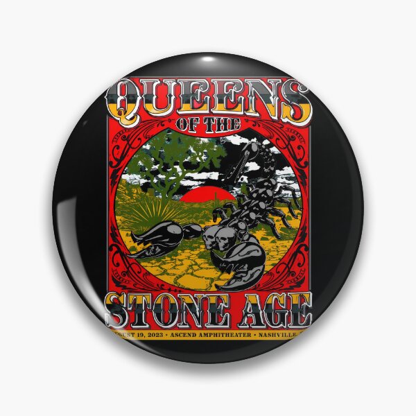Item preview, Queens of the Stone Age Scorpion Desert Rock Concert -46 designed and sold by CuteBots.