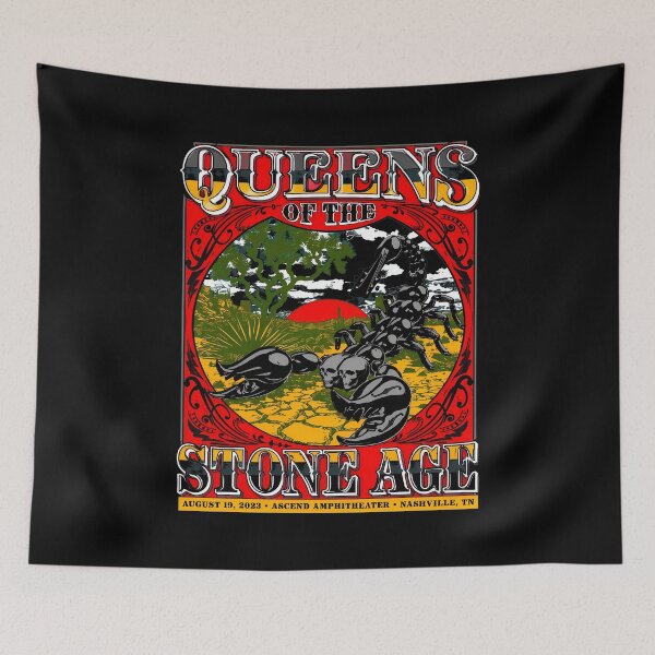 Item preview, Queens of the Stone Age Scorpion Desert Rock Concert -46 designed and sold by CuteBots.