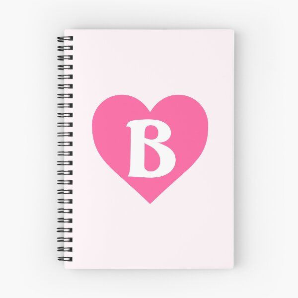Item preview, Alphabet Letter B Pink Heart designed and sold by Jeallan Designs.
