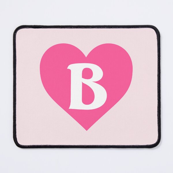 Item preview, Alphabet Letter B Pink Heart designed and sold by Jeallan Designs.