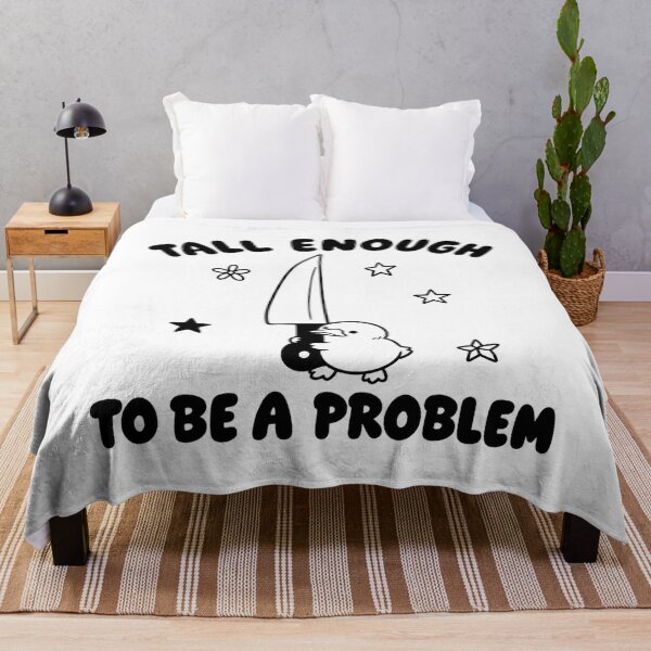 Item preview, Tall Enough to Be A Problem Funny Duck Humor designed and sold by perkmingStudio.