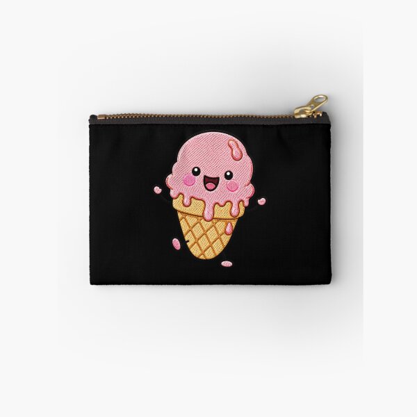 Artikelvorschau, Kawaii-Stickerei-Aufnäher-Illustration: Eiscreme-Mischung entworfen und verkauft von ColorSplash123.