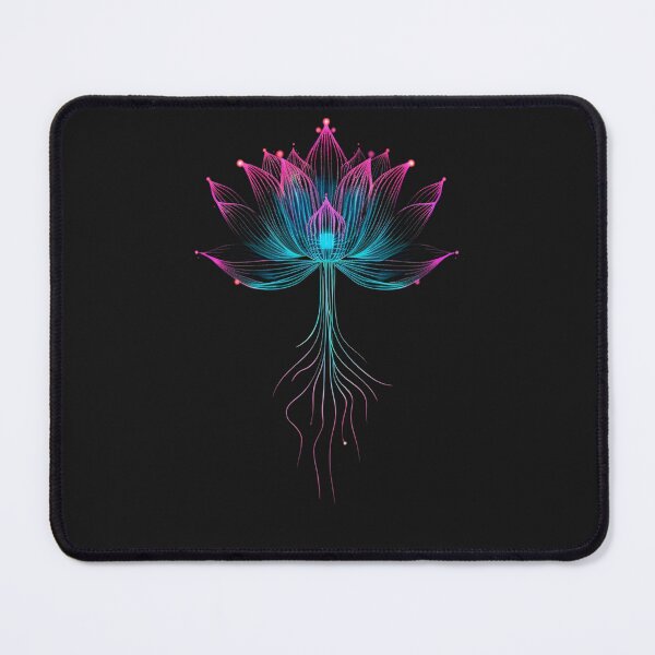 Item preview, Digital Lotus: Peace designed and sold by RetroWaveArtCo.