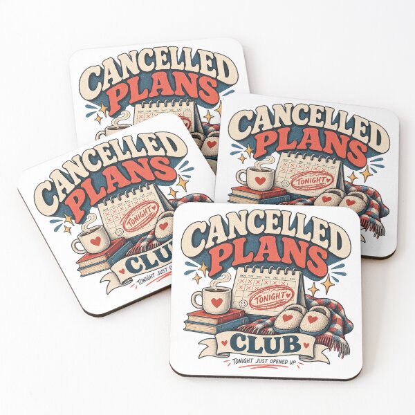 Item preview, Cancelled Plans Club – Tonight Just Opened Up designed and sold by Golden Era Studio.