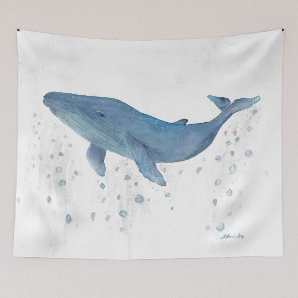 Item preview, Whale in the ocean designed and sold by Sandra  Steinke.