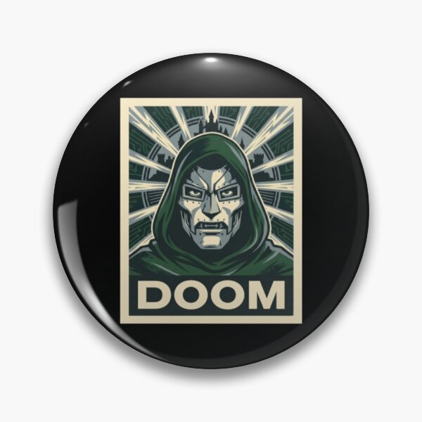 Item preview, Dr. Doom Hope Style Retro Poster Art designed and sold by cortezbarronvv.