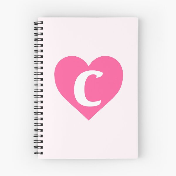 Item preview, Alphabet Letter C Pink Heart designed and sold by Jeallan Designs.