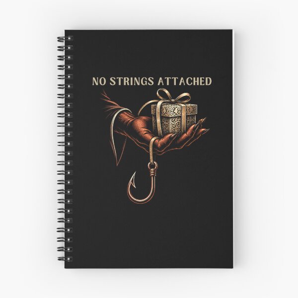 Item preview, No Strings Attached Funny Sarcastic Dark Humor Gift designed and sold by Creative-Sanc.
