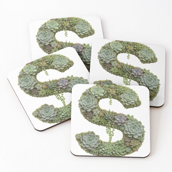 Item preview, SUCCULENTS LETTER S designed and sold by ART-TYPE.