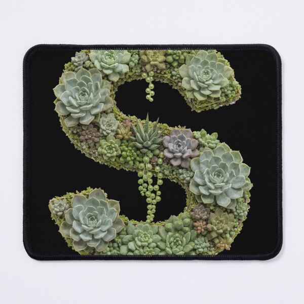Artikelvorschau, SUCCULENTS LETTER S entworfen und verkauft von ART-TYPE.