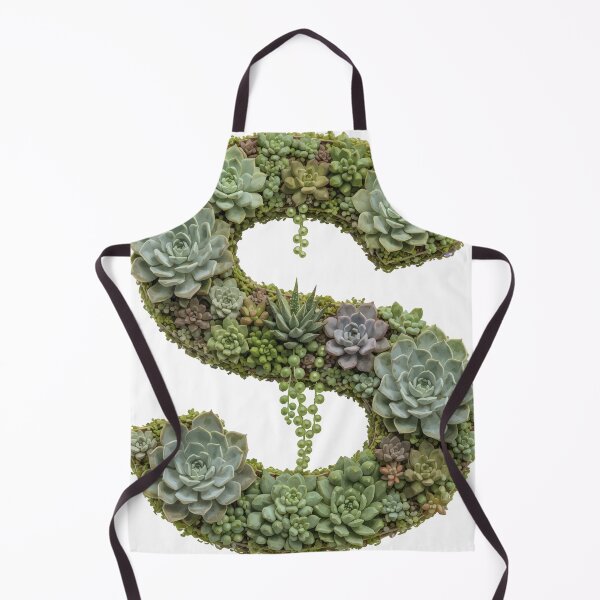 Item preview, SUCCULENTS LETTER S designed and sold by ART-TYPE.