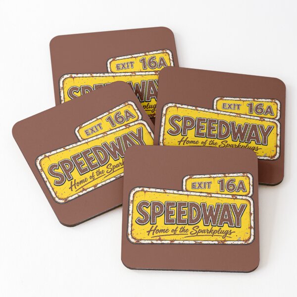 Item preview, 16A SPEEDWAY Home of the Sparkplugs designed and sold by GentryRacing.
